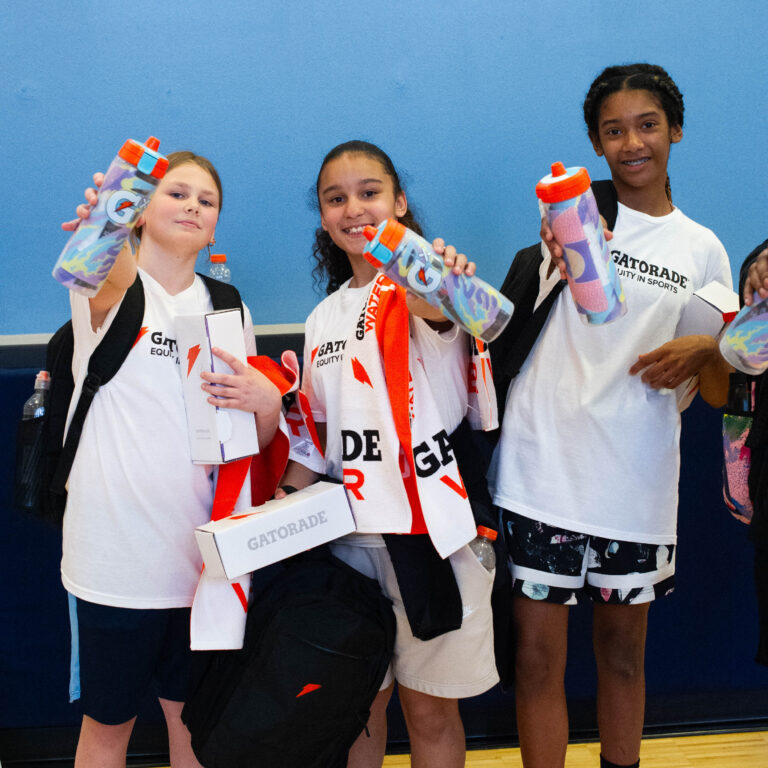 Gatorade Expands Its Commitment to Equity in Sports by Encouraging Young Girls to Stay in the Game At Near West Recreation Basketball Court Unveiling 