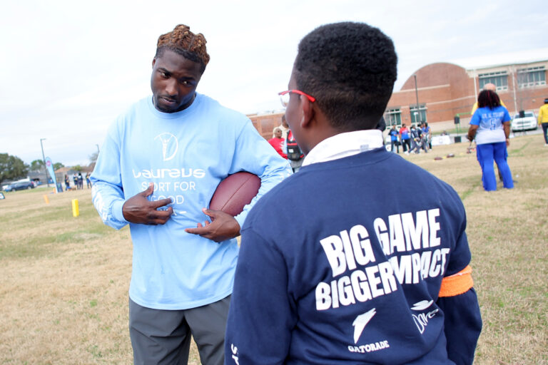 Laureus USA, Gatorade, and Dove Host “Big Game, Bigger Impact” Youth Event in New Orleans East