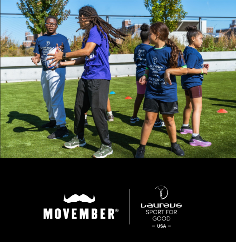 Movember and Laureus USA Expand Sport for Good Partnership to New York City and Atlanta